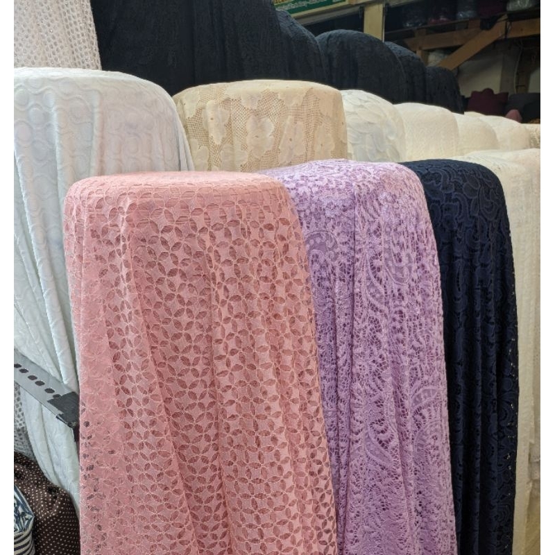 bahan kain brokat cordnely / kain brokat / brokat / harga per 0,5 meter