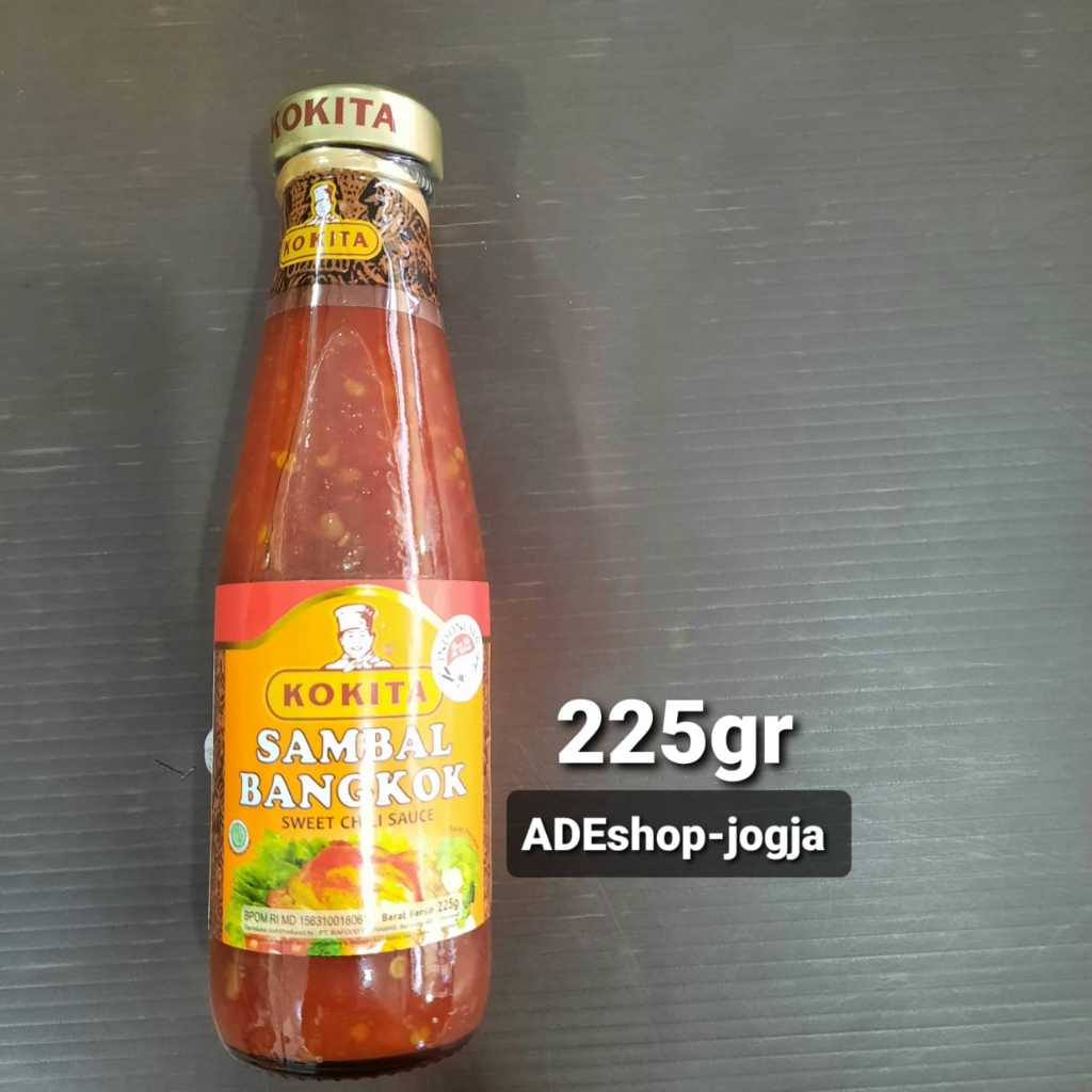

kokita sambal bangkok sweet dipping sauce 225 gr botol kaca