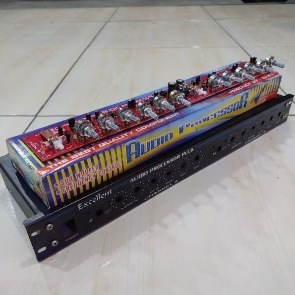 Satu Paket kit Audio Processor + Subwoofer Plus Bok Bostex