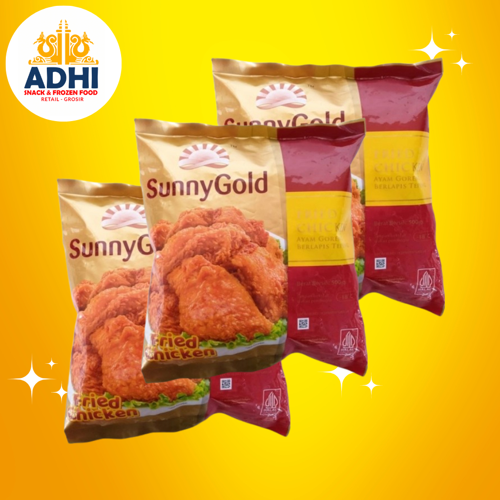 

SUNY GOLD FRIED CHICKEN 500GR_FROZEN FOOD