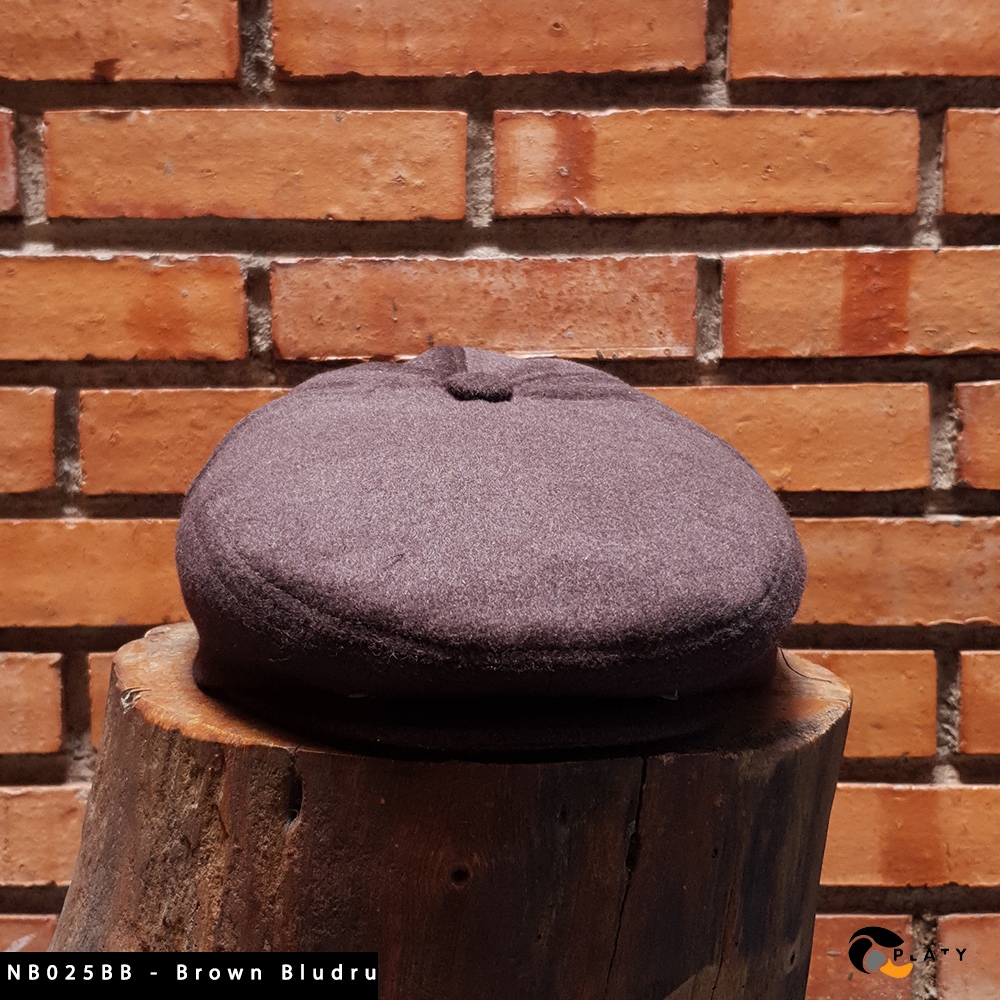 TOPI PET - TOPI KLASIK -  NEWSBOYS CAPS - FLAT CAP Navy