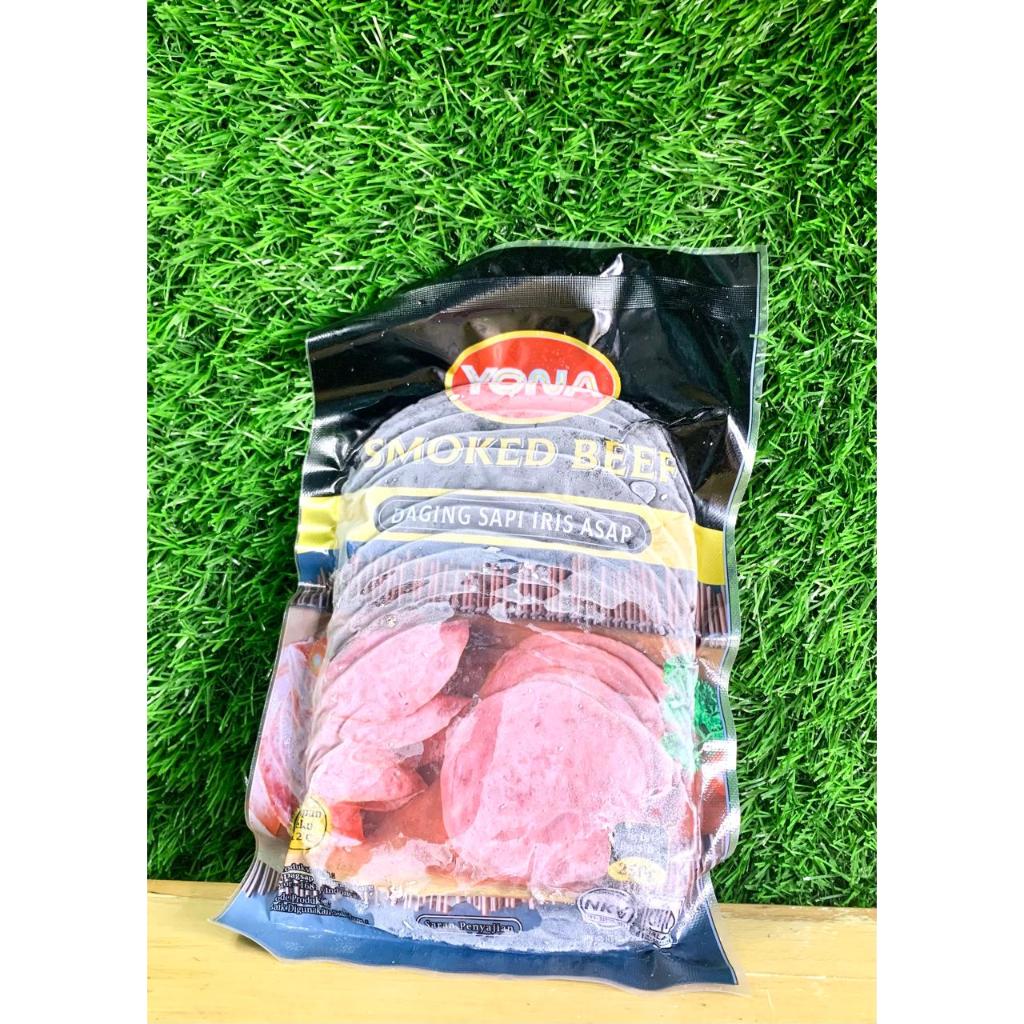 

Yona Smoked Beef 250gr / Daging Asap Sapi 250 gr