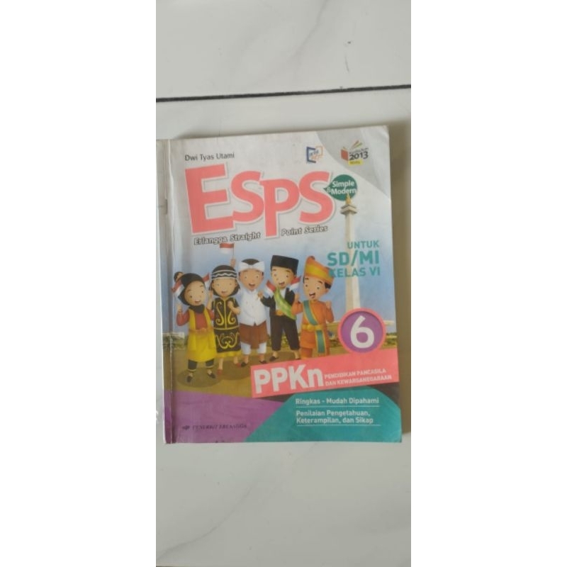 Buku ESPS PPKN 6 SD