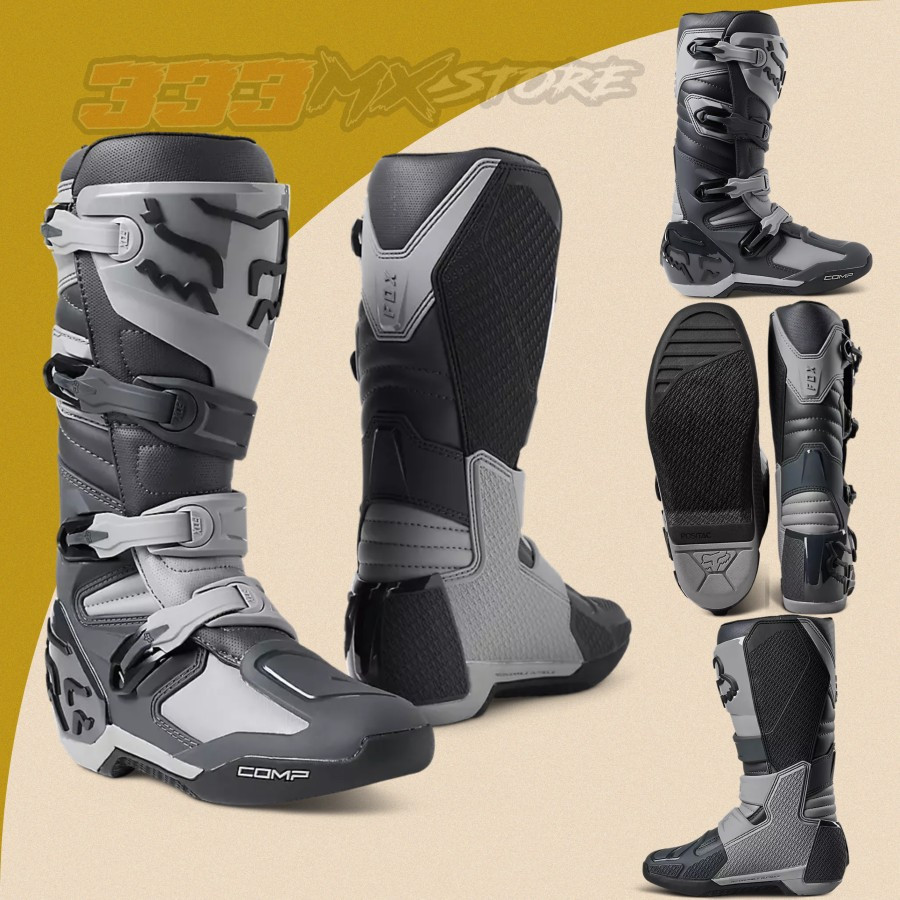Boots FOX Comp Dark Shadow Sepatu Boots FOX Comp DK Shdw Cross Trail Original