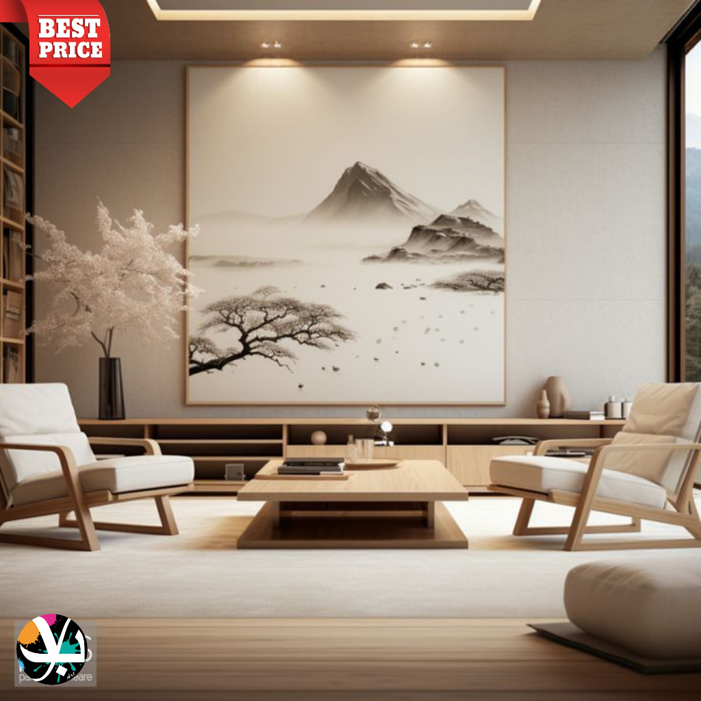 LUKISAN VINTAGE JEPANG - LUKISAN KANVAS VINTAGE - LUKISAN CLASSIC