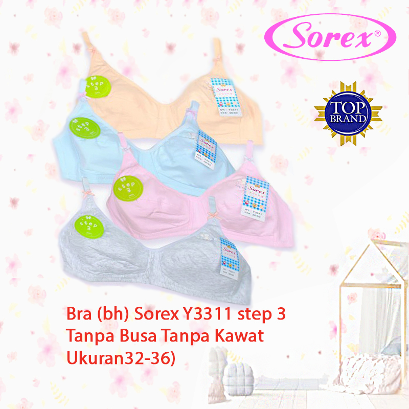 BH SOREX Y3311 UKURAN 32-36 UNTUK REMAJA