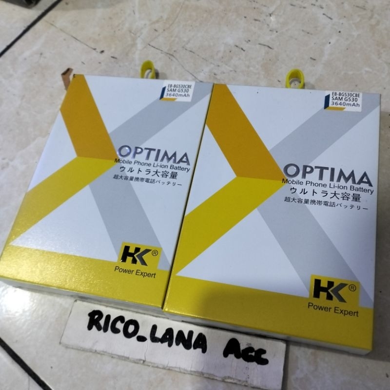 BATERAI HK OPTIMA 3640mAh SAMSUNG J2PRIME J2 PRIME G530H GRAND PRIME BATRE HP BATERAI BATERAI DOUBLE