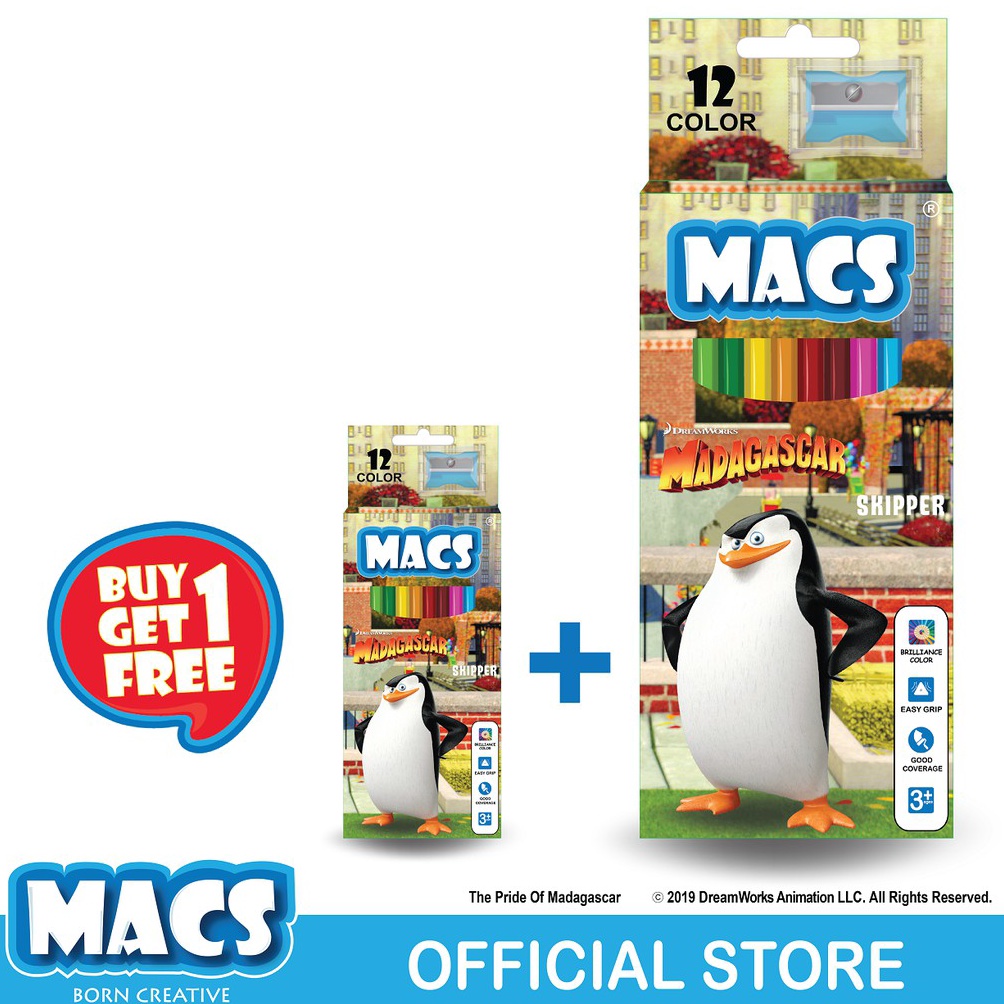 

Madagascar 12 colors BUY 1 GET 1 FREE i S4N4