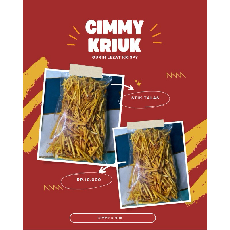 

Keripik Stick Talas 250 g