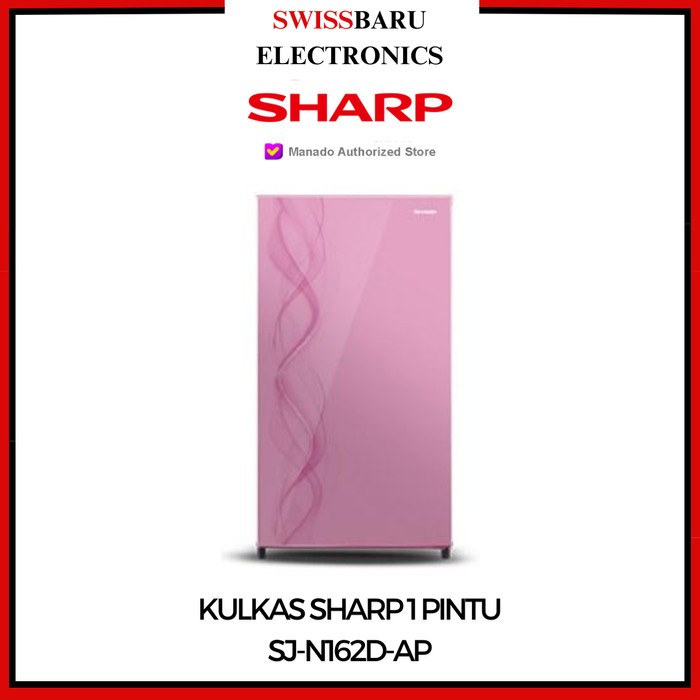 MANADO - KULKAS SHARP 1 PINTU SJ-N162D-AP