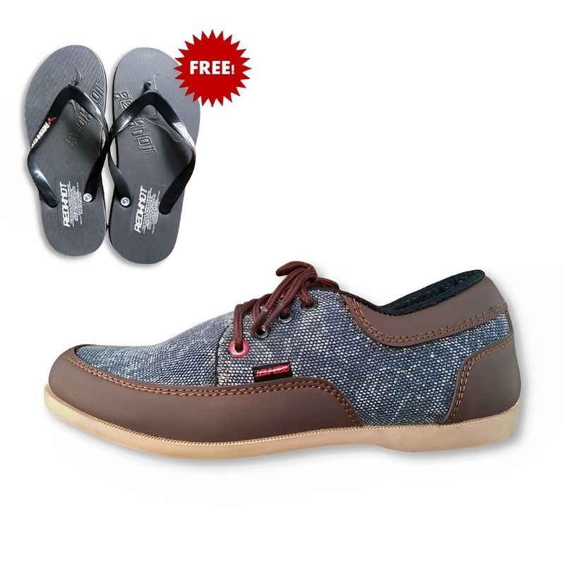 Sepatu Pria Original Redknot Counting Denim