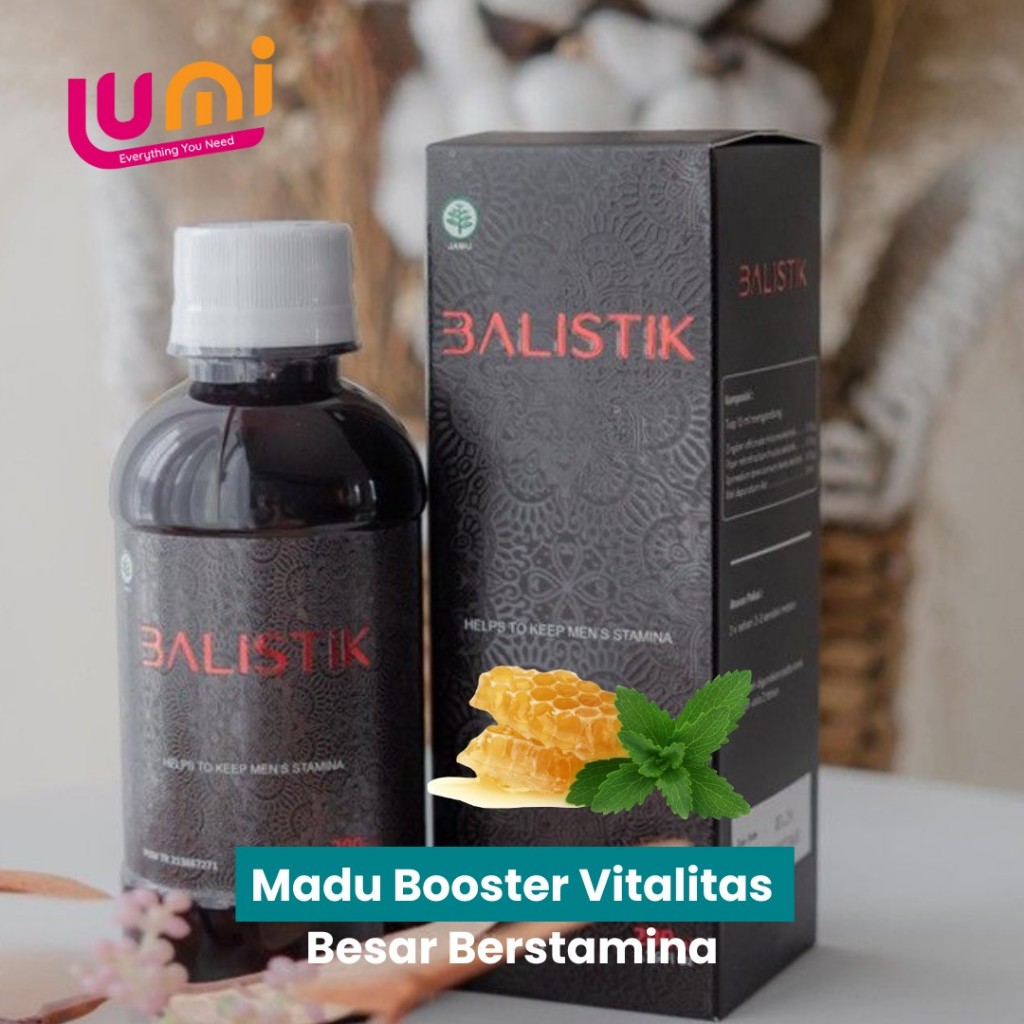 Madu Balistik Suplemen Untuk Stamina Dan Vitalitas Pria