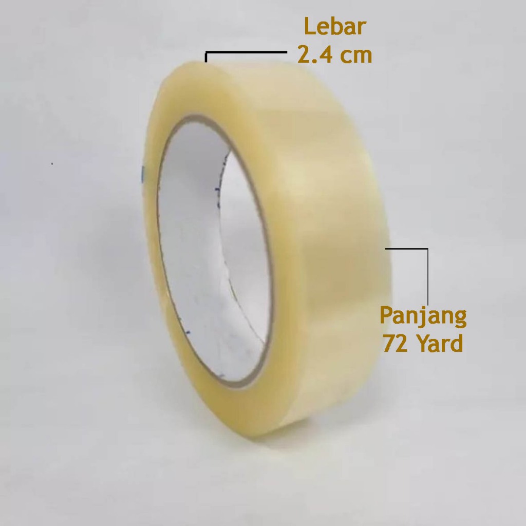 

(1PCS) SOLASI KECIL SEDANG / ISOLASI / SELOTIP 1 inch x 72 YARD / SOLATIP / SOLATAPE / LAKBAN BENING 24mm