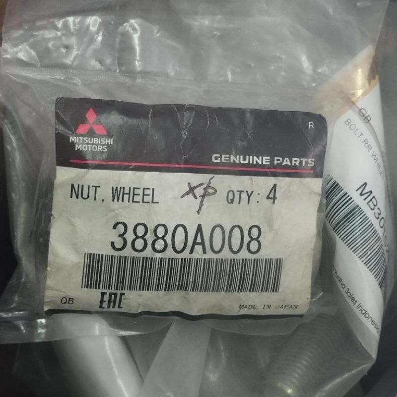 Mur roda xpander original 3880A008 nut wheel