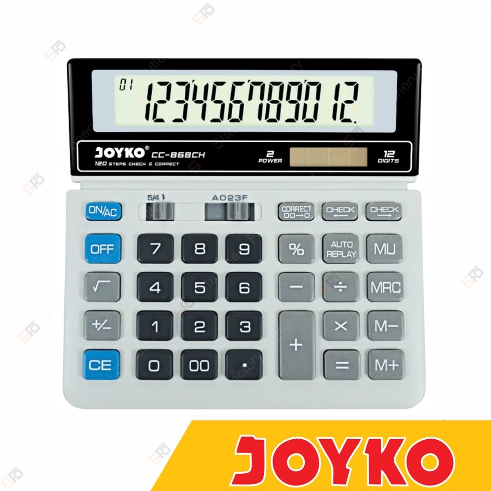 

Kalkulator Joyko CC868CH 12 Digits Calculator a D7E5