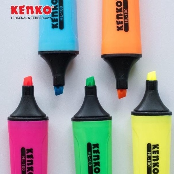 

SJS HighlightFluorescent PenHighlighterMarkingBelajarTandai Kata l I5B8