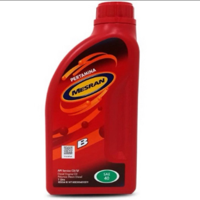 Oli Mesran B 40 1 Liter Oli Pertamina B40 1Lt Mesran B SAE 40 1000ml