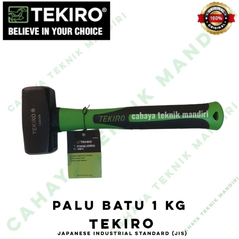 palu batu 1 kg TEKIRO GT-SH1513 palu godam 1 kilo