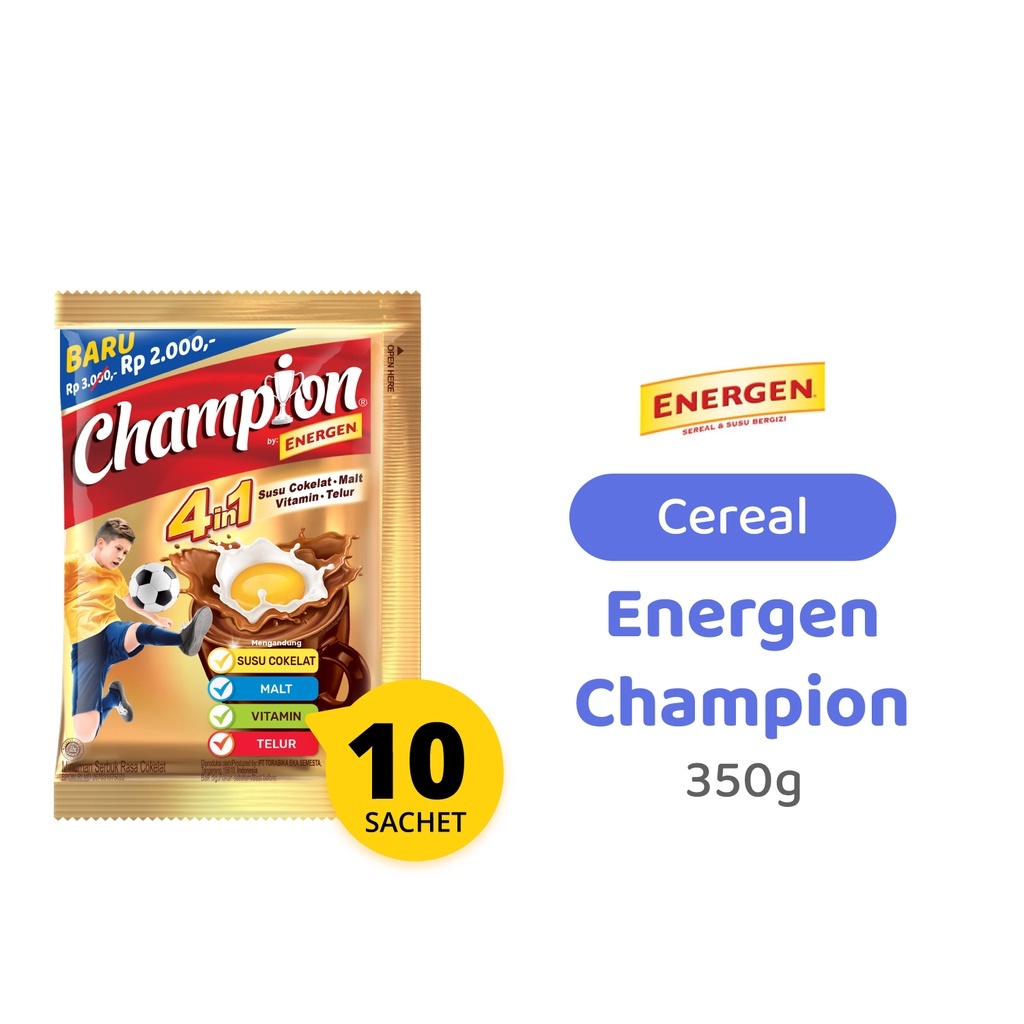 

Energen Champion Susu Sereal 1 Renceng