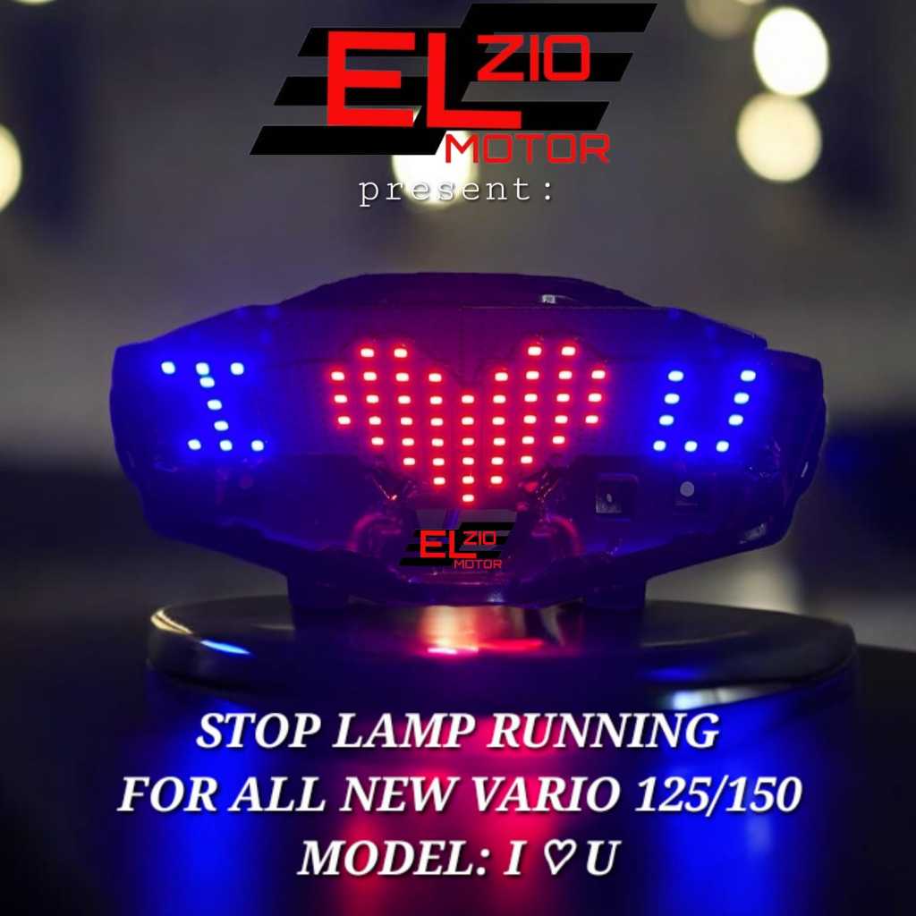STOPLAMP RUNNING VARIO 125 NEW / 150 NEW 2018-2023 MODEL I LOVE U