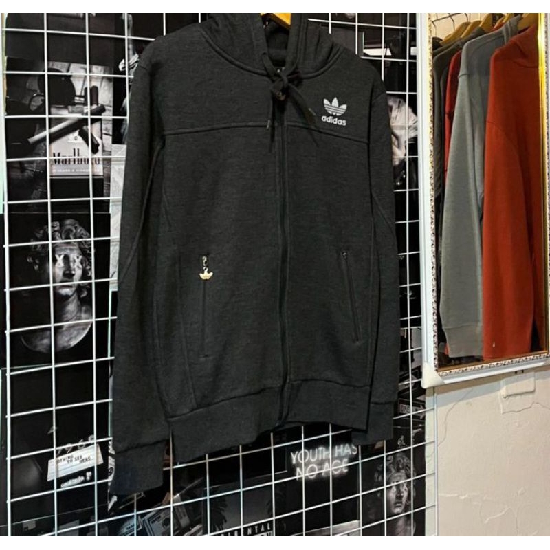 Jaket Hoodie Original Brand Adidas Second