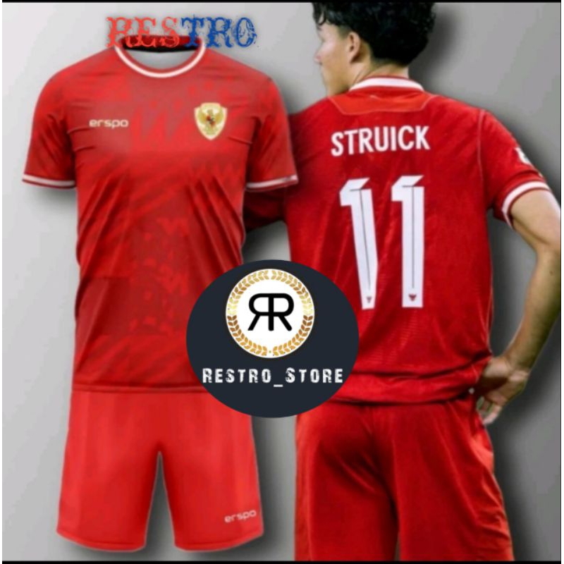 Baju bola Indonesia terbaru jersey sepak bola timnas terbaru