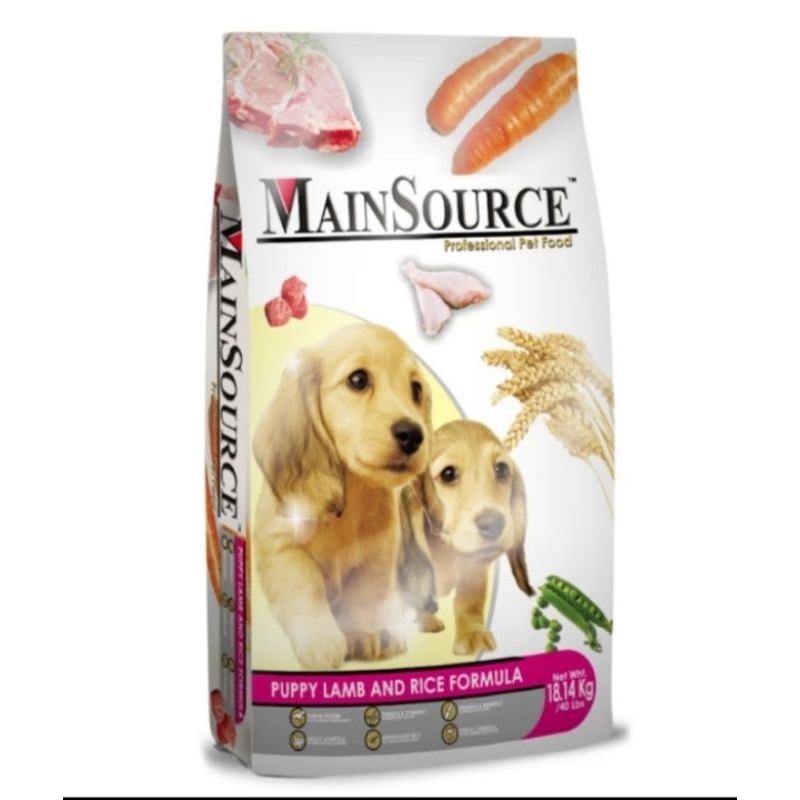Mainsource Puppy Lamb & Rice 18kg - Makanan Anjing Puppy Cargo