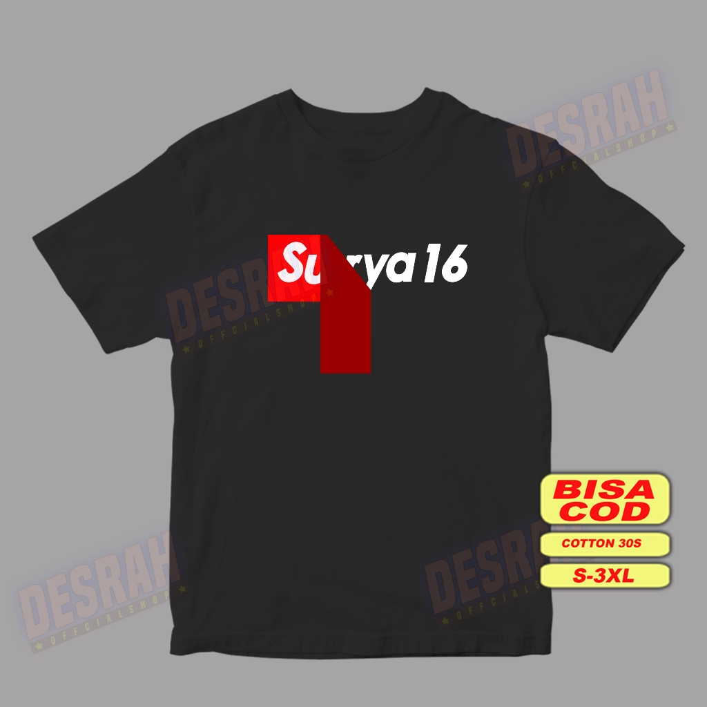 kaos Plesetan parodi premium cotton SURYA 16/ kaos parodi / kaos lucu / kaos pris wanita
