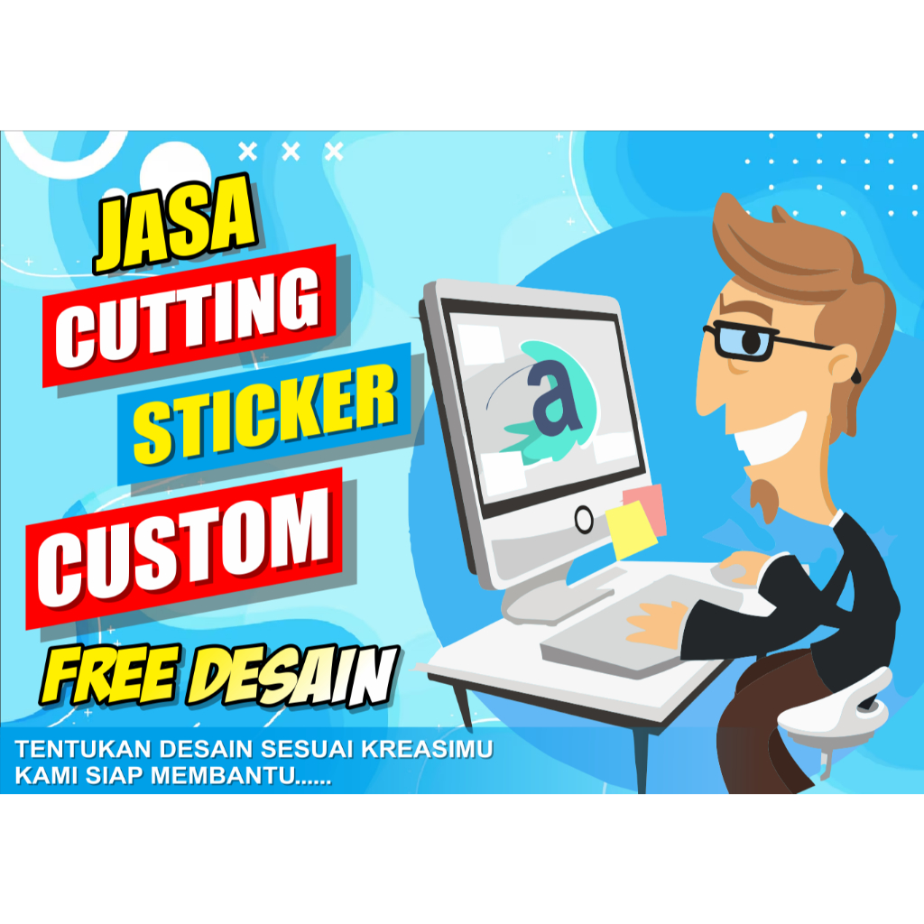 

jasa pembuatan cutting sticker custom