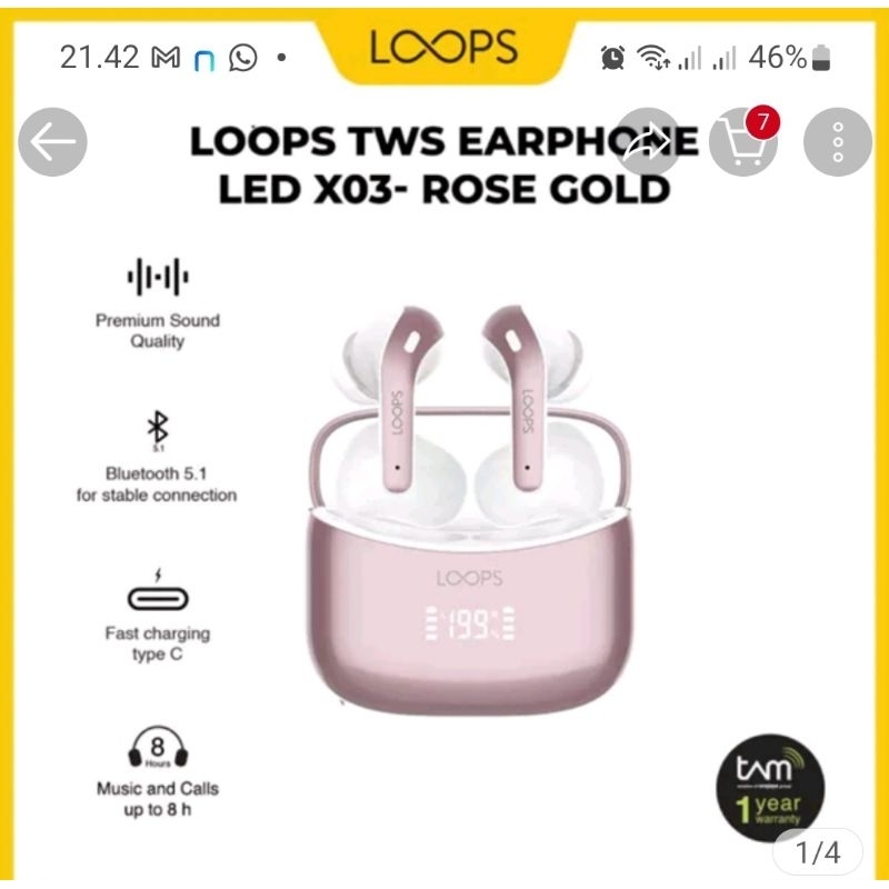 wireless earphone loops