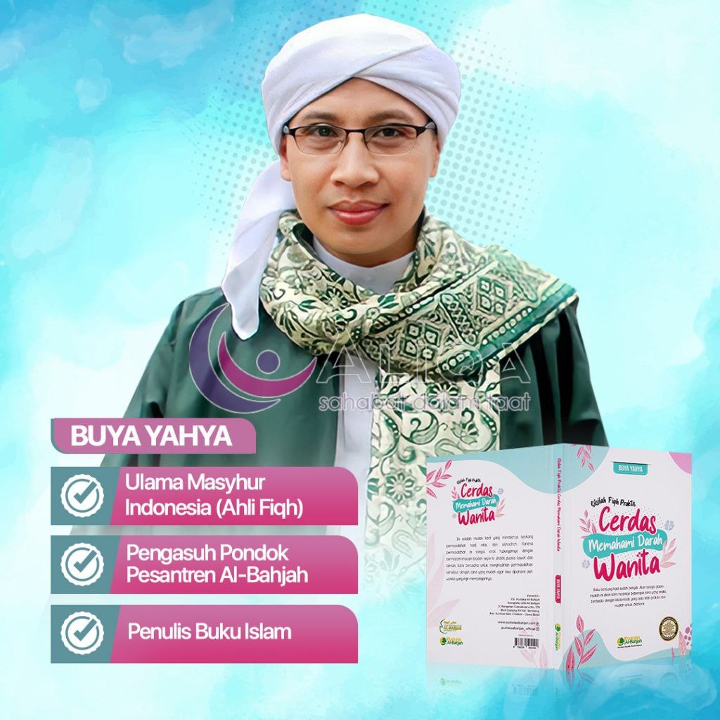 BUKU BUYA YAHYA BUKU FIQIH HAID WANITA CERDAS DALAM HAID
