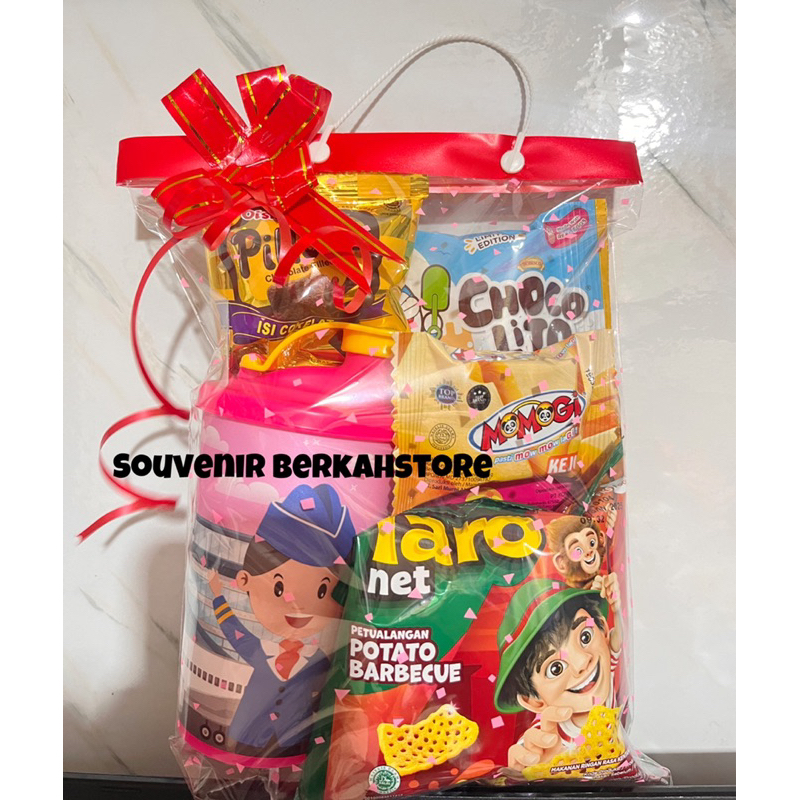 

Paket Tumbler Snack Bingkisan ulang tahun