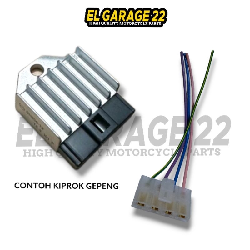 Soket kiprok grand /f1zr/ninja 2T/Force 1/Satria Hiu LSCM/Beat fi/Nmax Soket kiprok pengisian aki