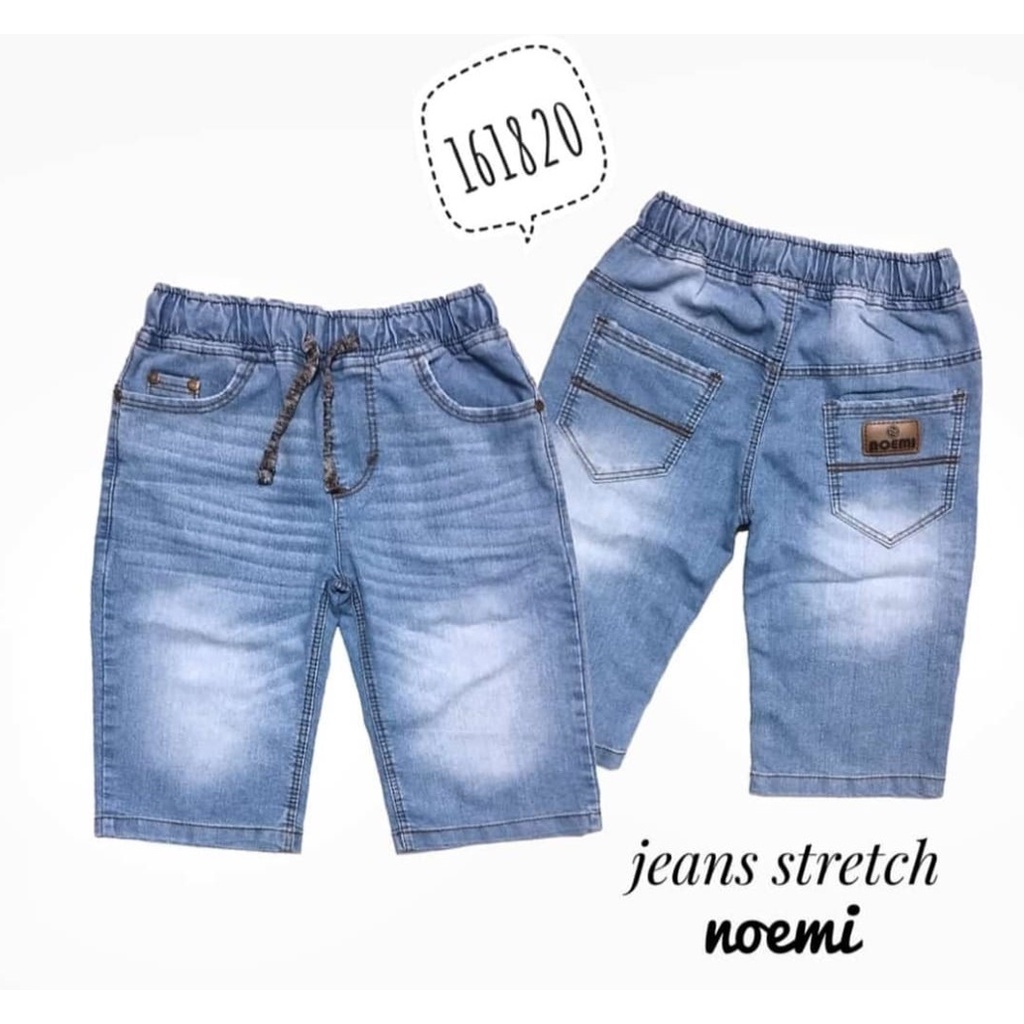 Celana Jeans Anak 9-11 tahun - Celana Anak Laki-laki Jeans Pendek Noemi
