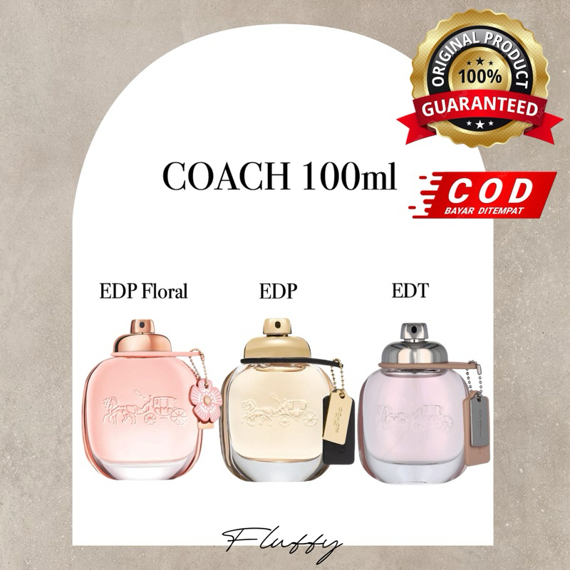 [Original 100%] Parfum COACH 100ml