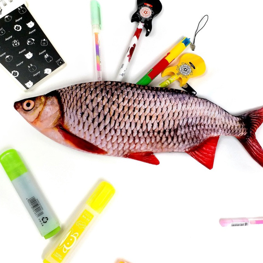 

Tempat Pensil Ikan Tombro Viral unik buat ke kantor atau sekolah x NJ5