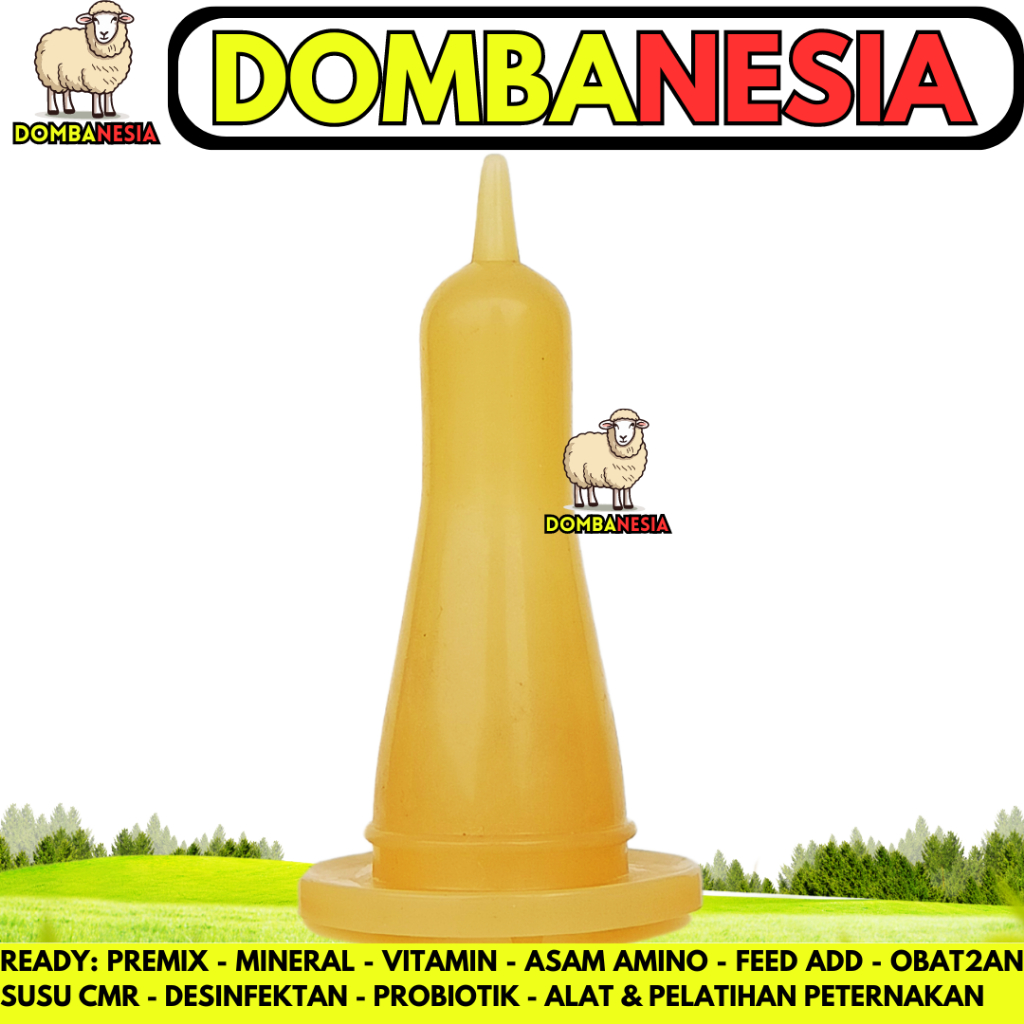 DOT KAMBING SILIKON KUNING - Dot Cempe Silikon Kuning Berkualitas - Dot Anak Kambing