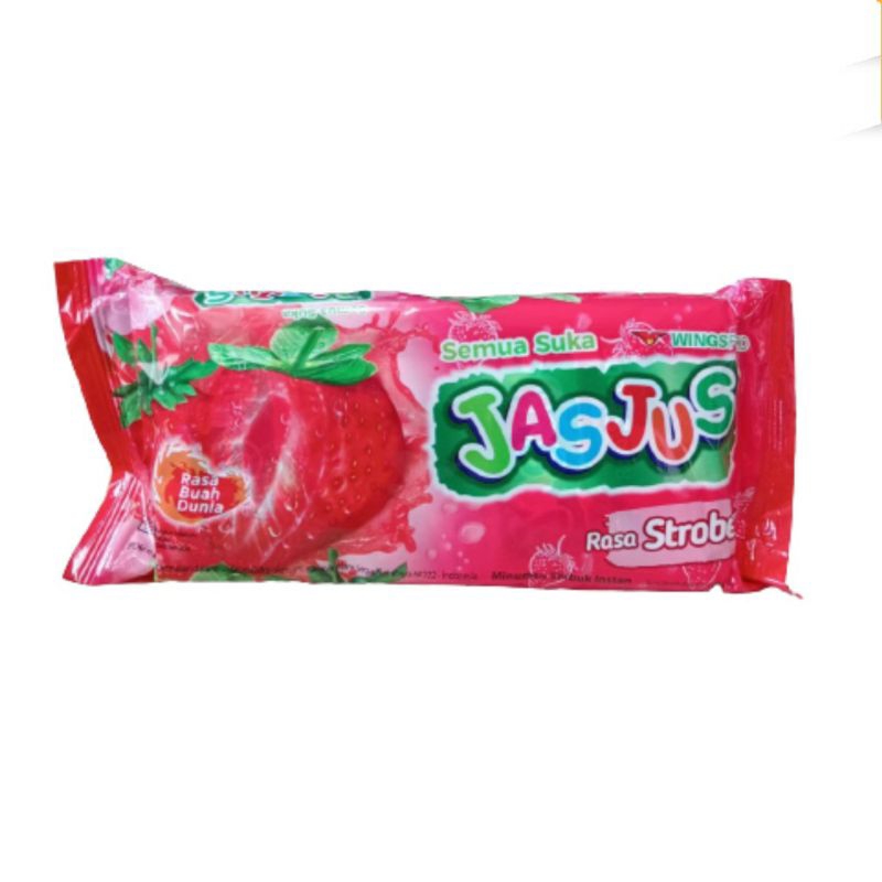 

Jasjus rasa stroberi - minuman serbuk instan strawberry 10 sachet