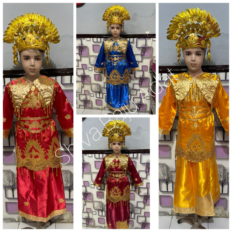 Baju adat minang / baju anak daro / Baju tari minang anak