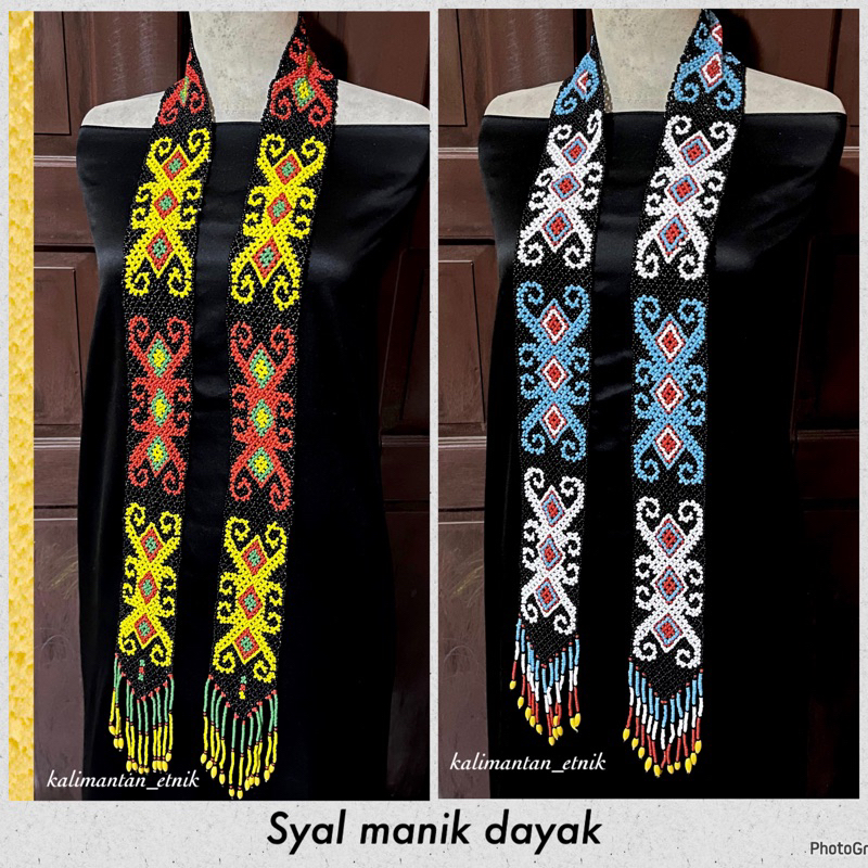 SYAL / SELENDANG MANIK DAYAK