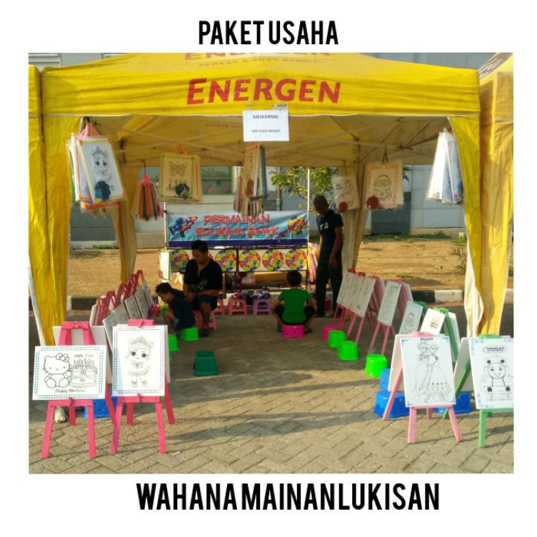 

Paket Usaha Wahana Mainan Lukisan Sterofoam gabus mewarnai untuk Pemula m QK9