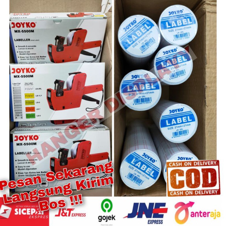 

KODE Q89I Alat Mesin Label Harga Price Labeller Joyko MX55 1 Baris 8 Digit Mesin Label Harga expired COD