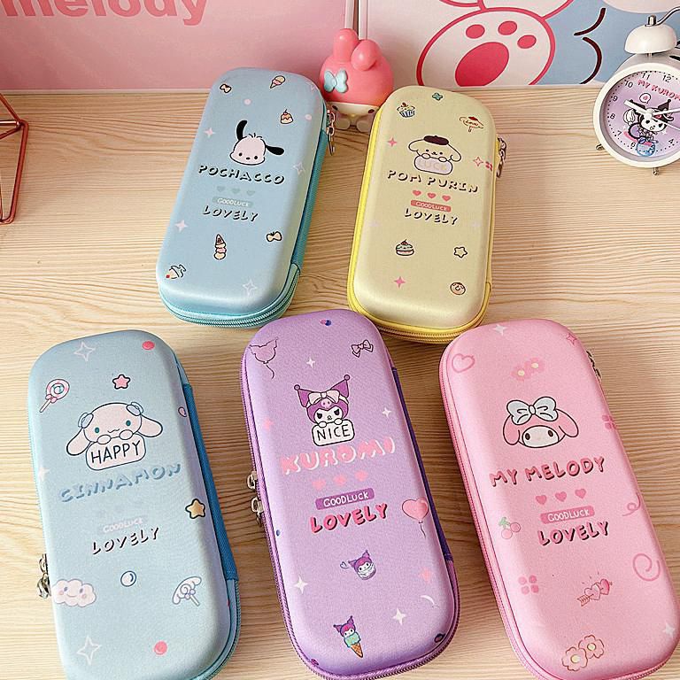 

KODE G32D Tempat Pensil Sanrio Premium Kotak Pensil Case Zipper Banyak Sekat Lucu
