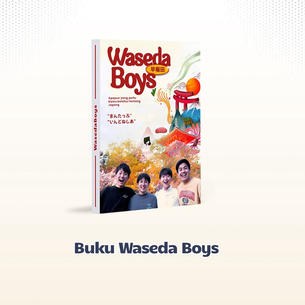 KODE D39O Ready Stock Buku Waseda Boys Single BookJerome PolinNihongo Mantappu