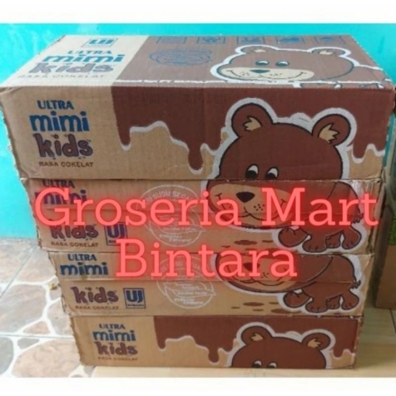 

*Bintara* Susu Ultra Mimi UHT Cokelat 125ml x 40 (1 Dus)
