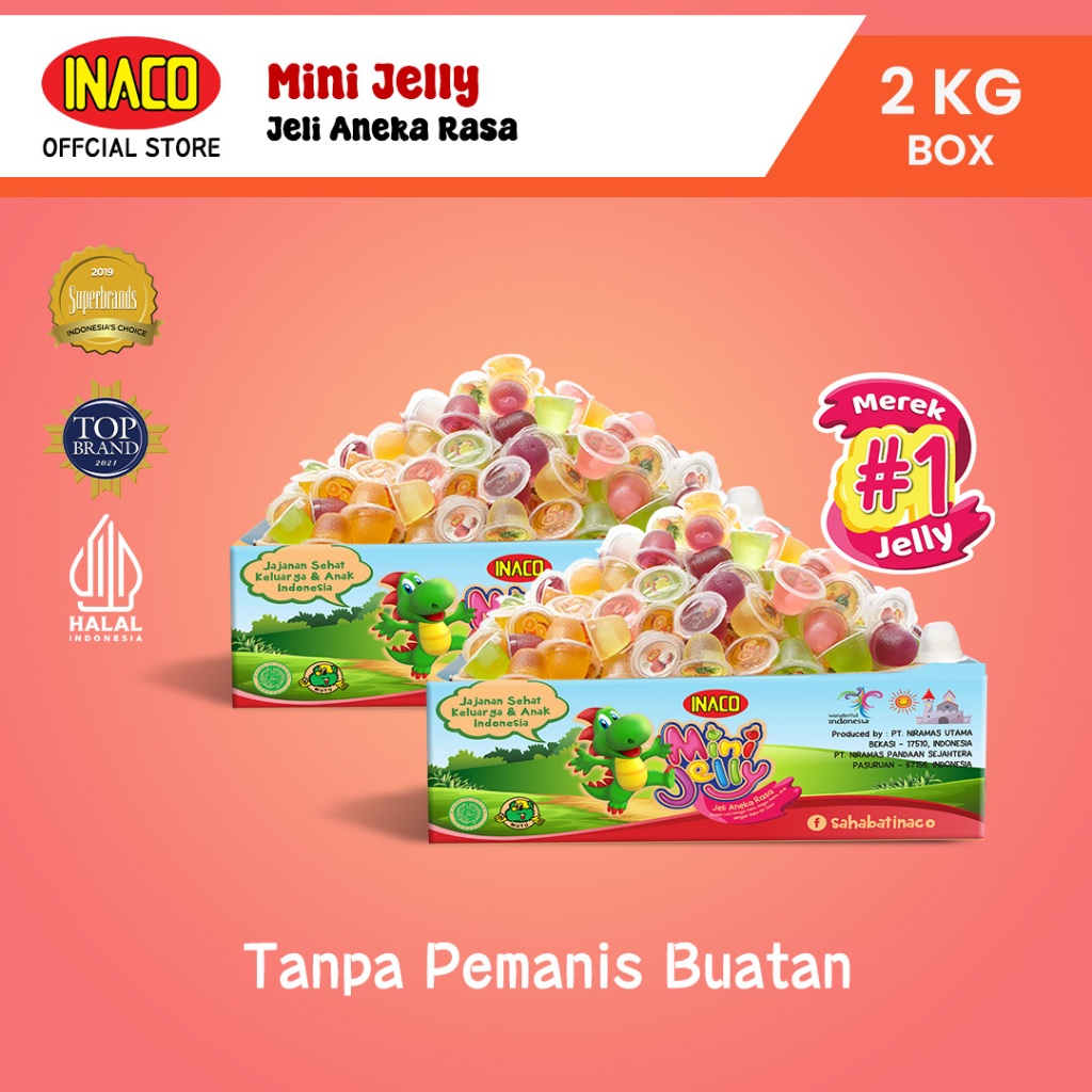 

INACO Mini Jelly 2kg - Twinpack