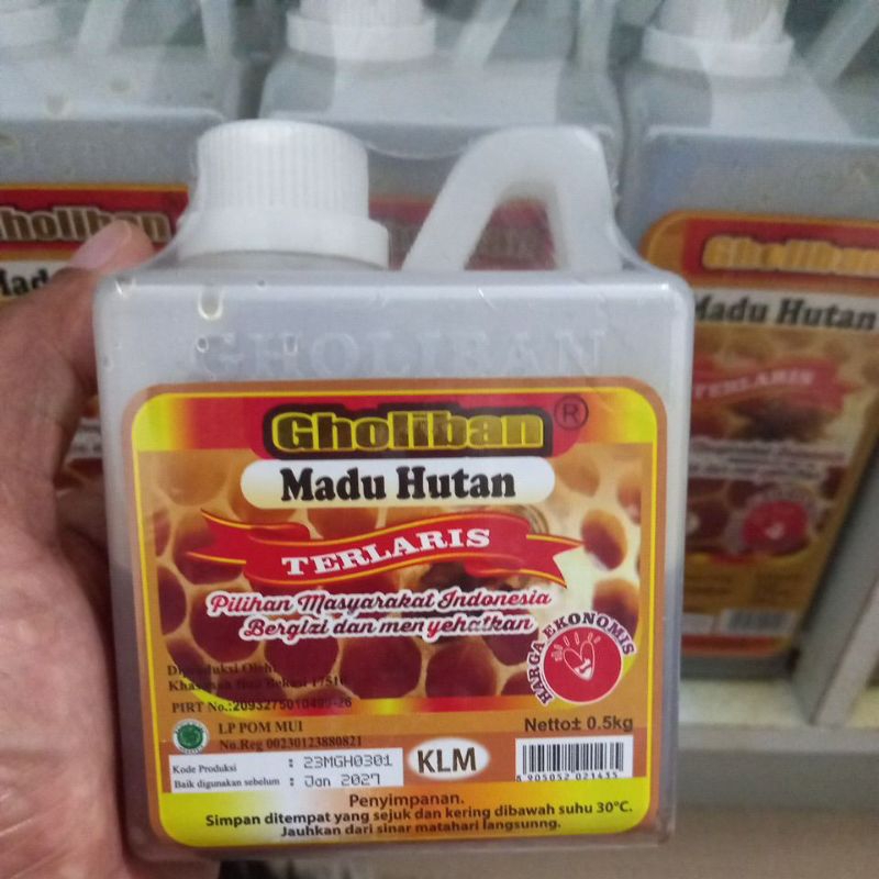

Madu Kalimantan Gholiban 500gram