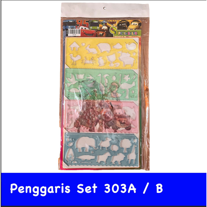 

[PAM] Penggaris Davis Bentuk 602(isi 4 pcs)