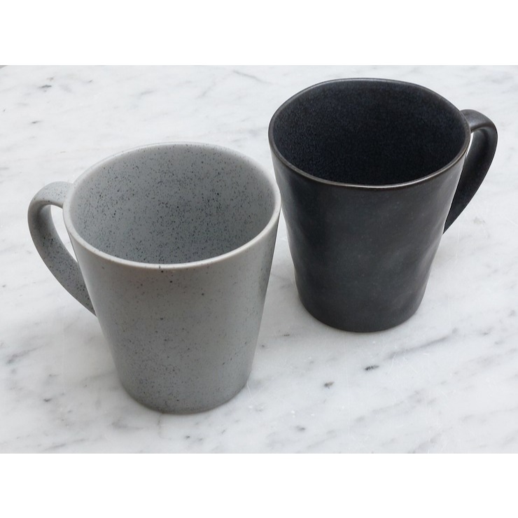 Gelas Kopi Teh Keramik Handmade Style Minimalis Jepang - Ceramic Mug METEORITE STONE 400ml