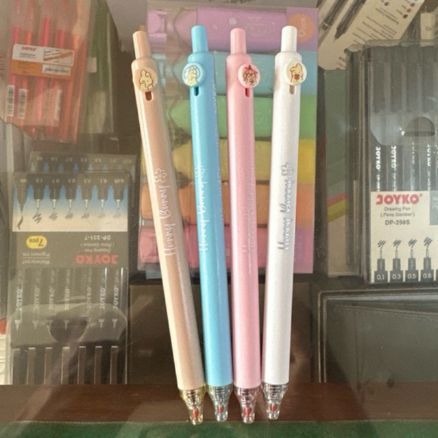 

( 1 PCS ) Pulpen Gel / Pena Jel Hunny Bunny / Gel Pen Gp-396 Joyko